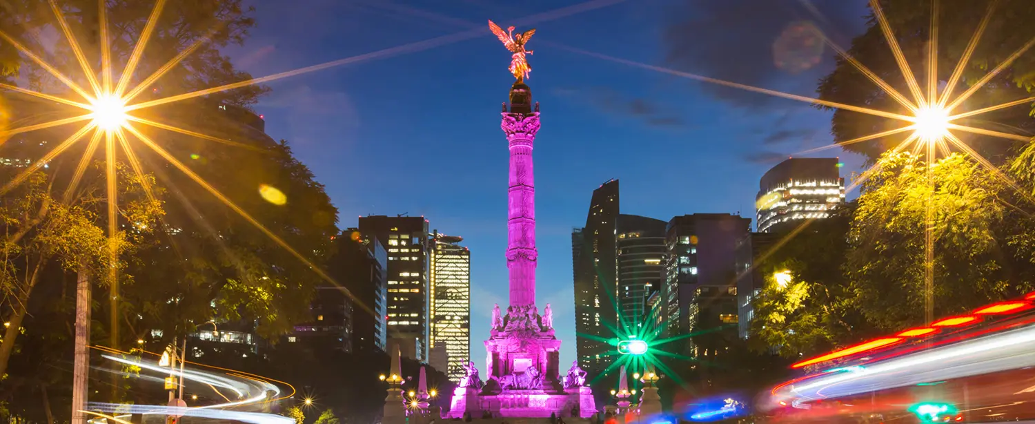 Angel de la Independencia Noche