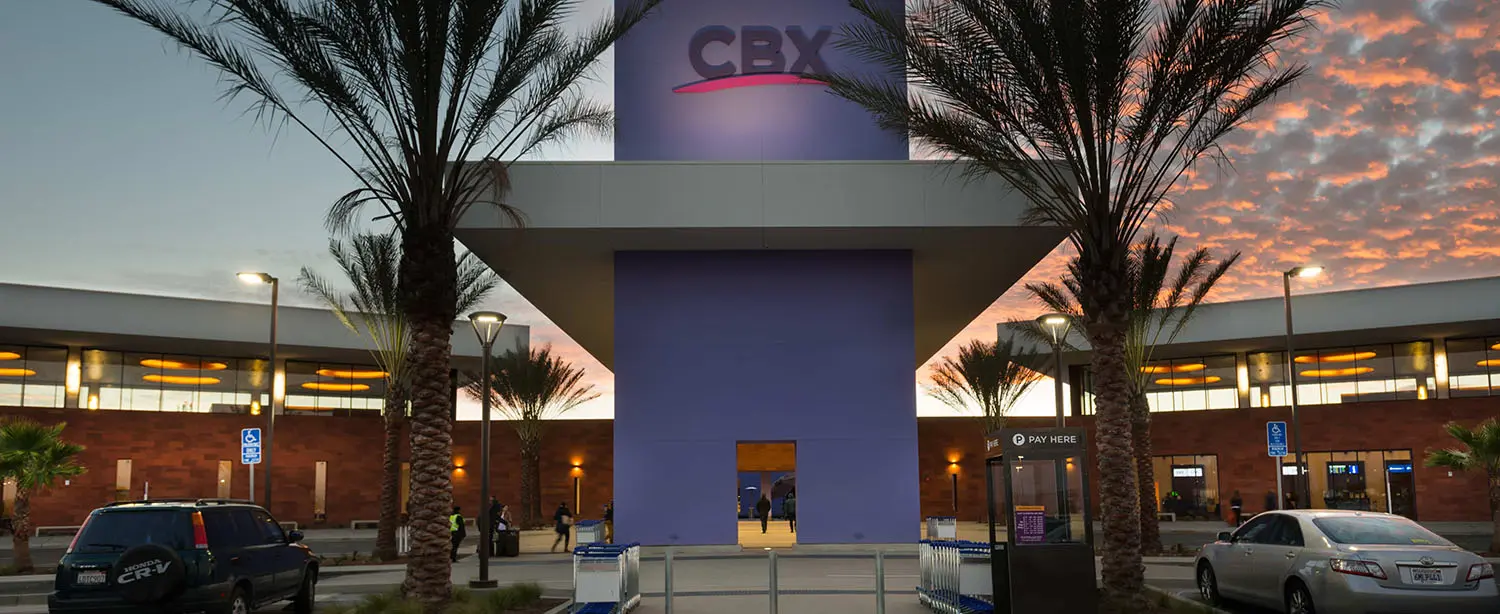 Entrada de la CBX (Cross Border Xpress), Tambien conocida como la Puerta de las Californias