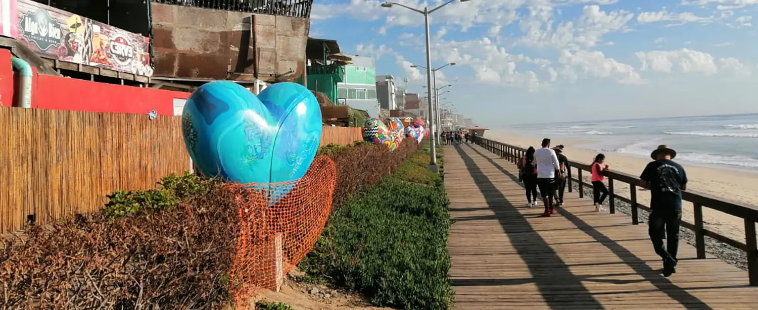 Vista de las Playas de Tijuana