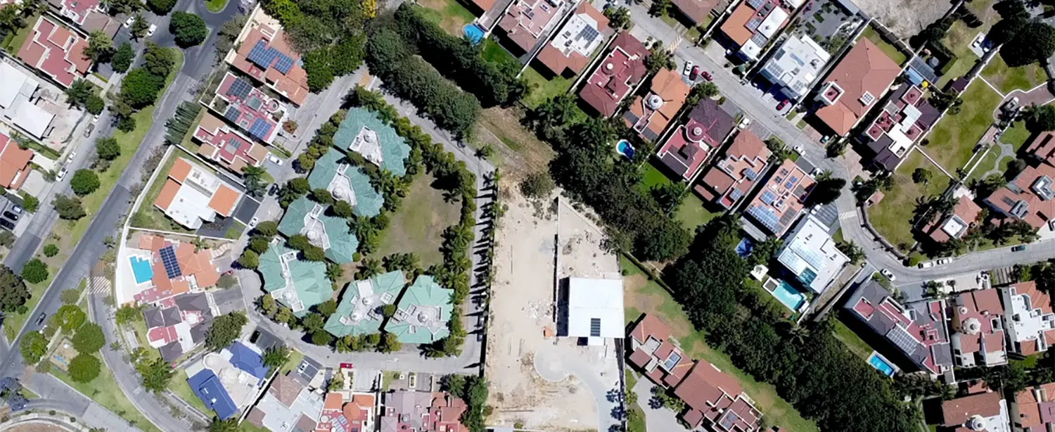 Vista Áerea de la Zona Residencial de Zapopan
